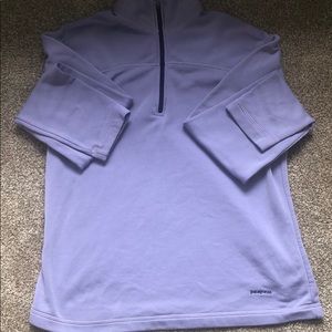 Patagonia fuzzy quarter zip